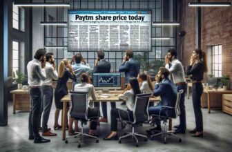 Paytm share price today