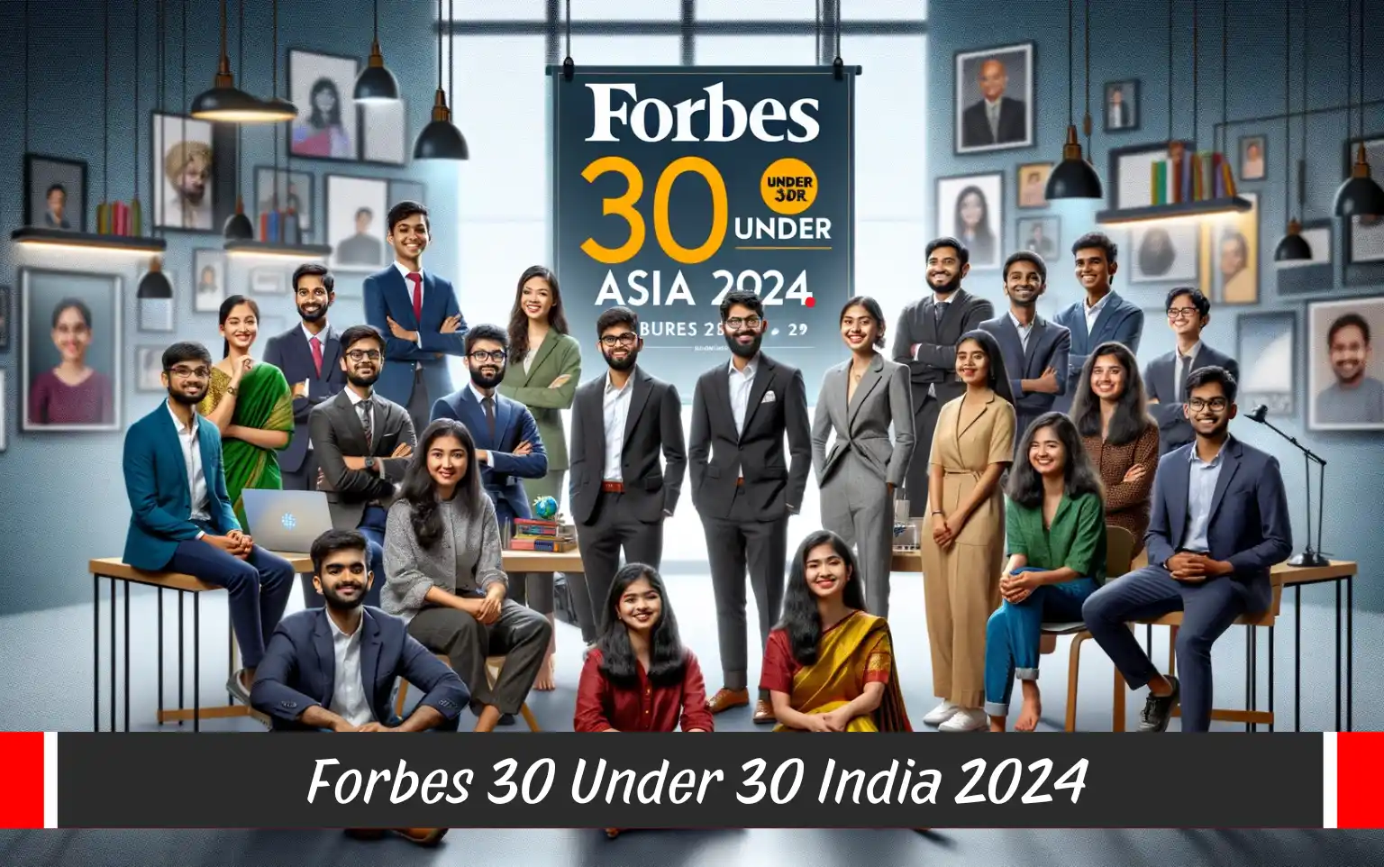 Poster Make Via Ai Forbes 30 Under 30 India 2024 Check Out Forbes 30 Under 30 Asia list is Here
