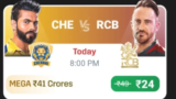 CHE vs RCB Dream11 Team: Pitch Report, Playing 11, Captain & Who will win?